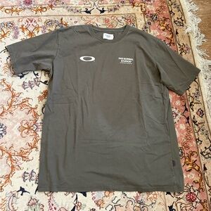 Pas Normal Studios / Oakley Collab XL Men’s Olive Green Logo T-Shirt